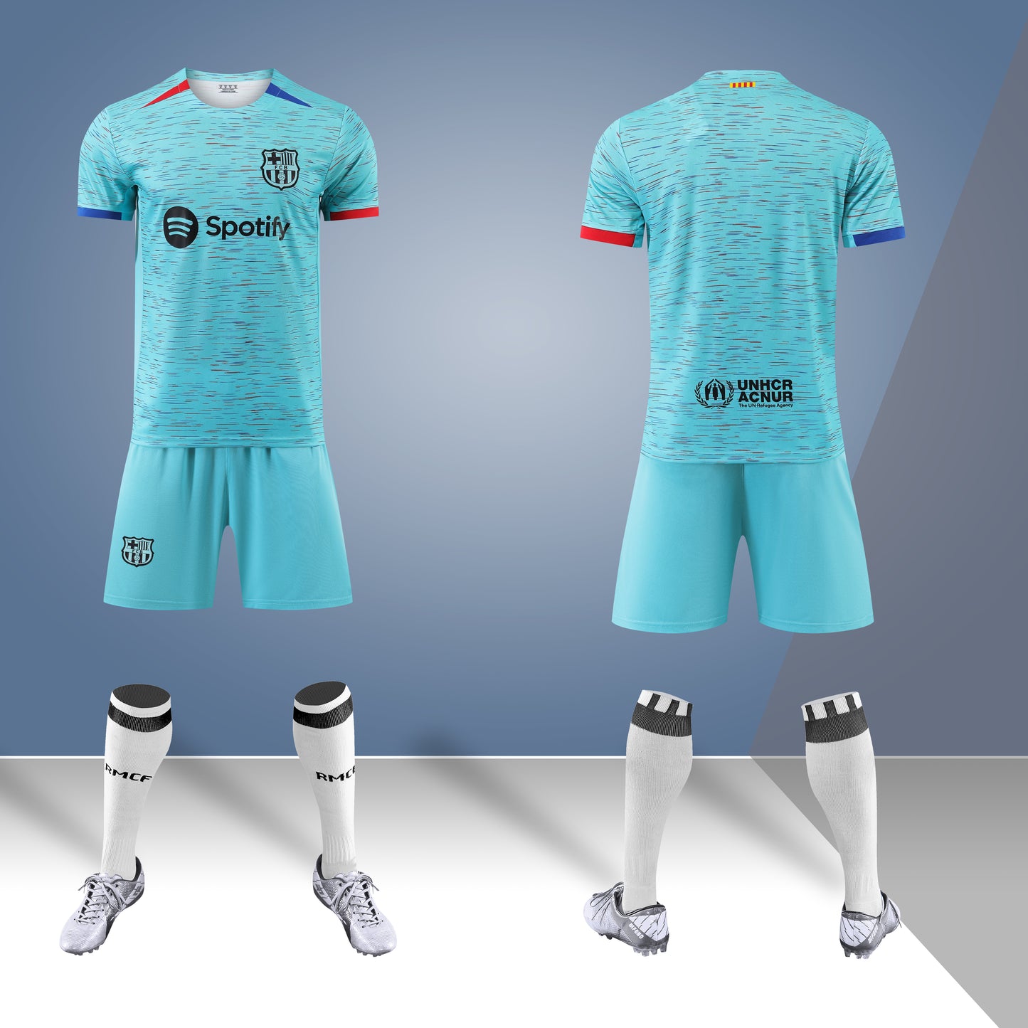 23-24 Barcelona Away Jersey - Green