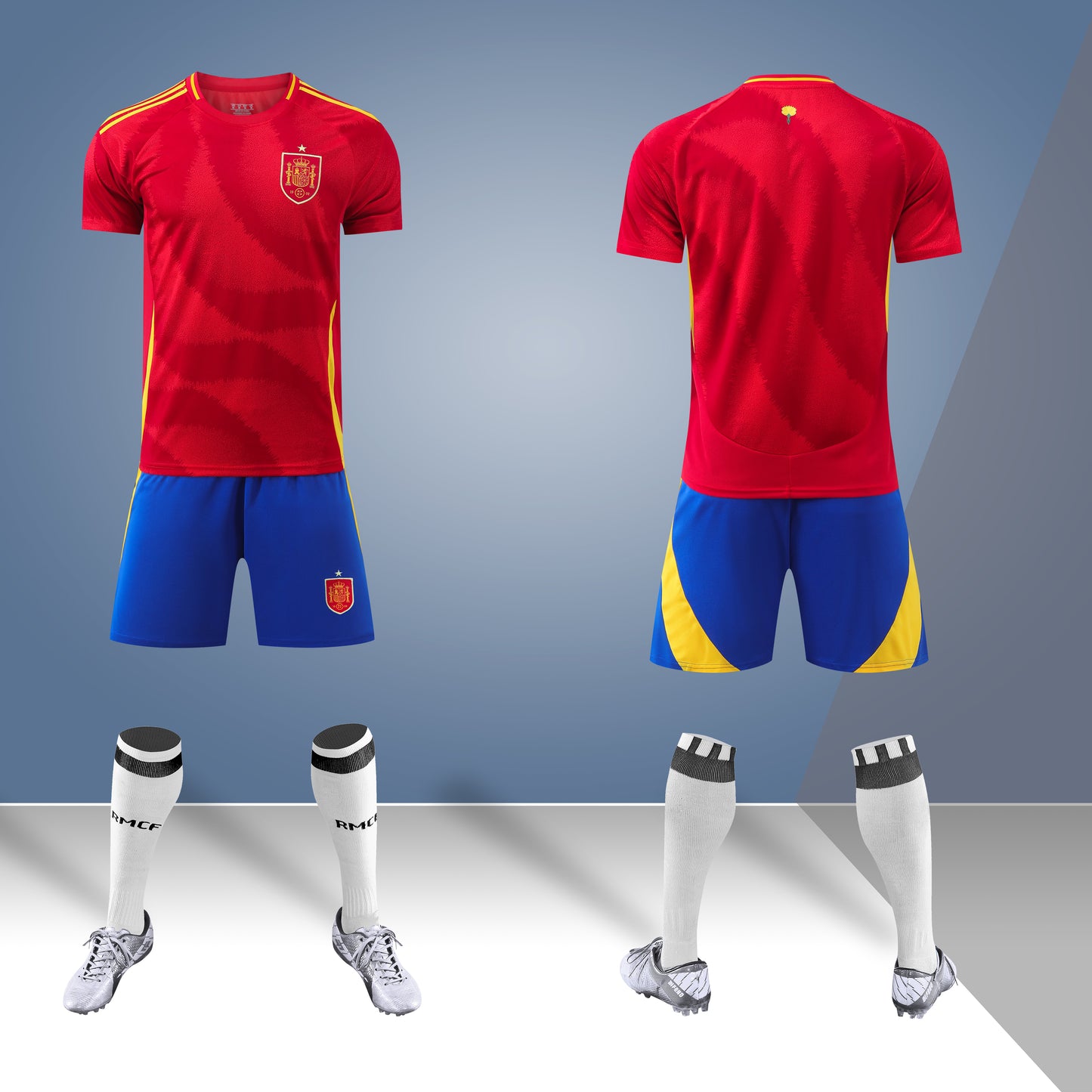2024-25 Spain Home Red Jersey