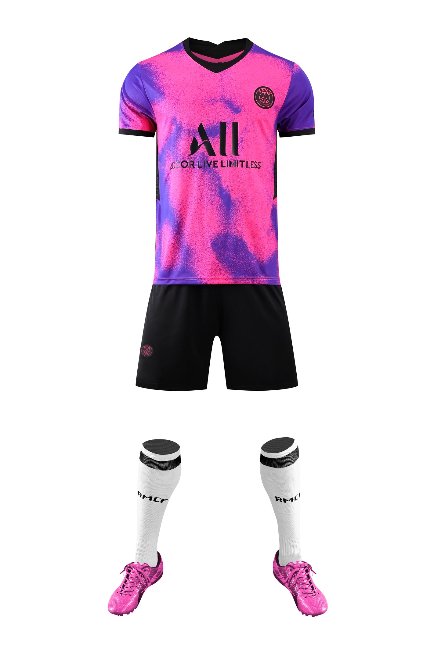 20-21 Paris Saint-Germain Third Pink Jersey