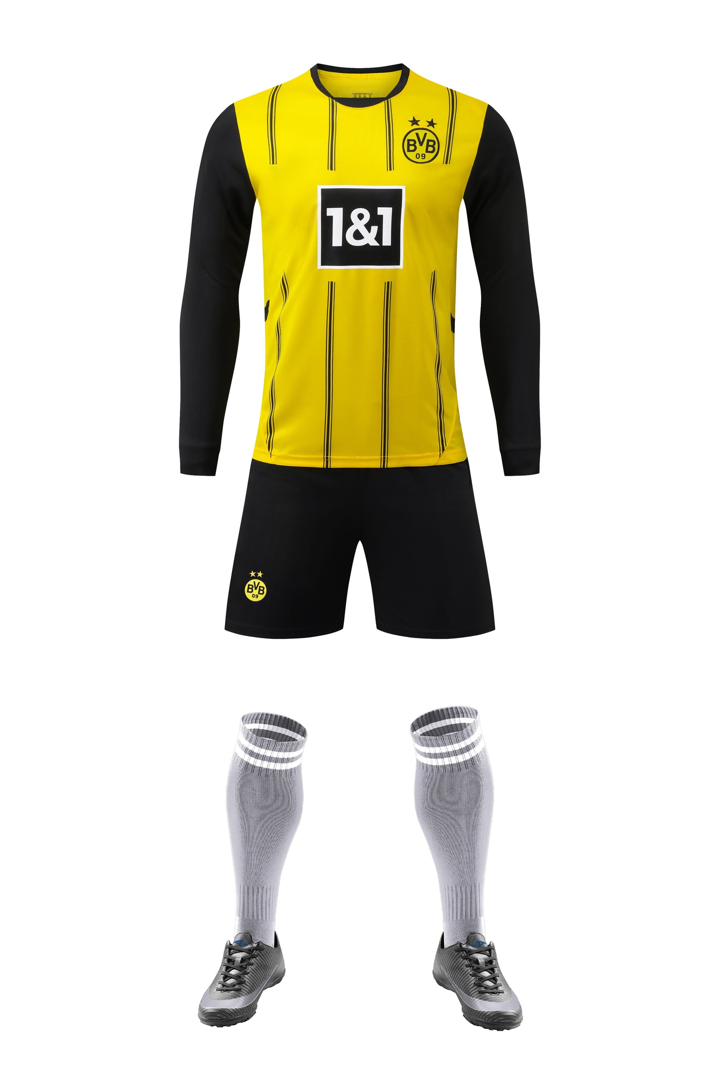 2024-25 Borussia Dortmund Home Long Sleeve Jersey