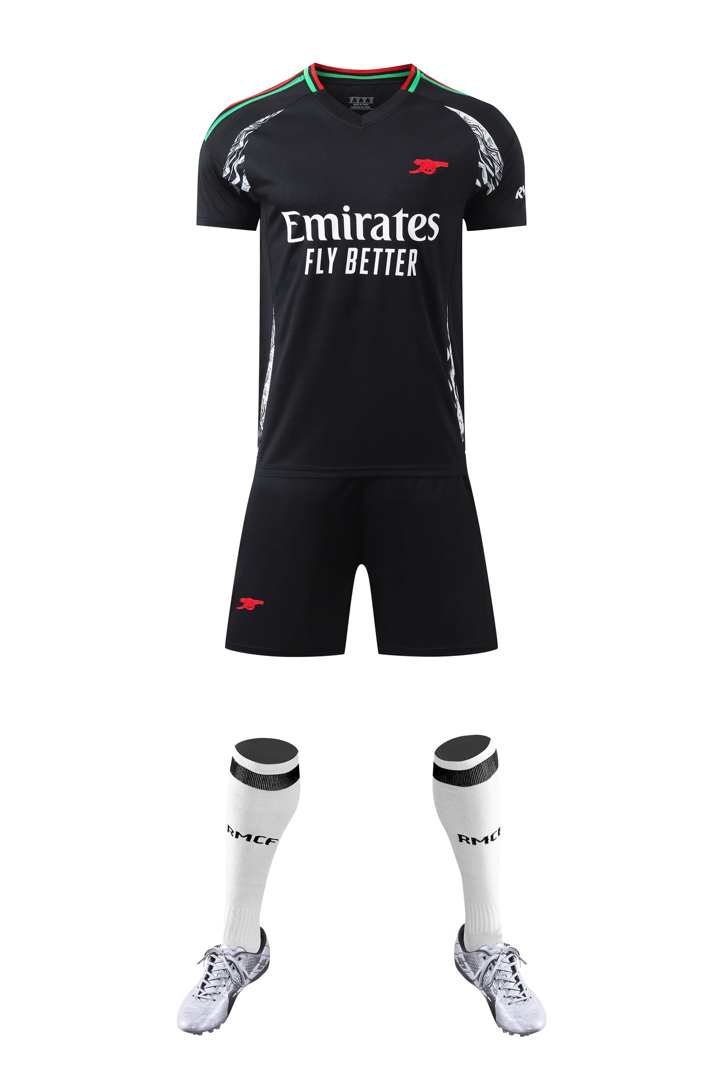 2024-25 Arsenal Away Black Jersey