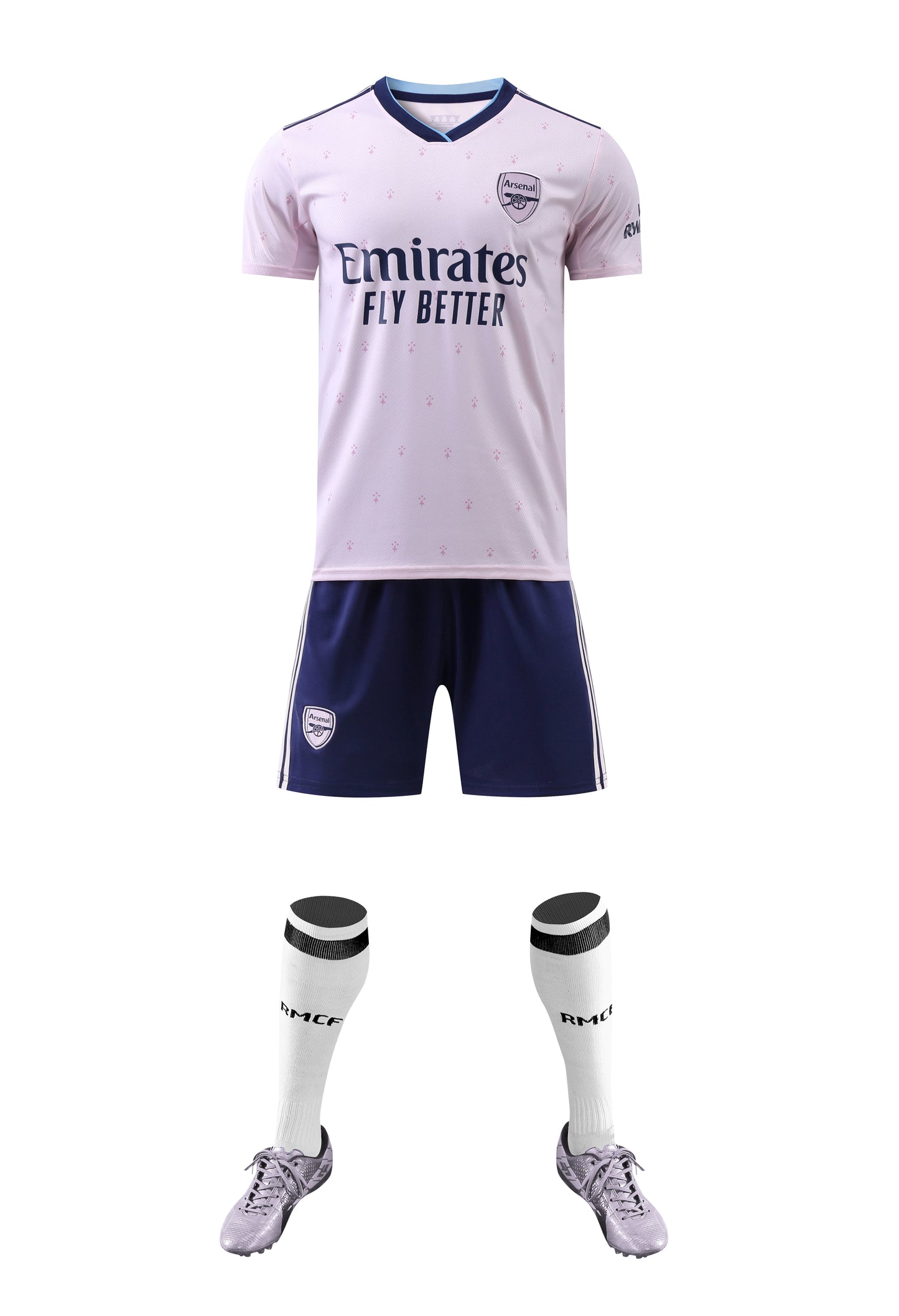 22-23 Arsenal Away Pink Jersey