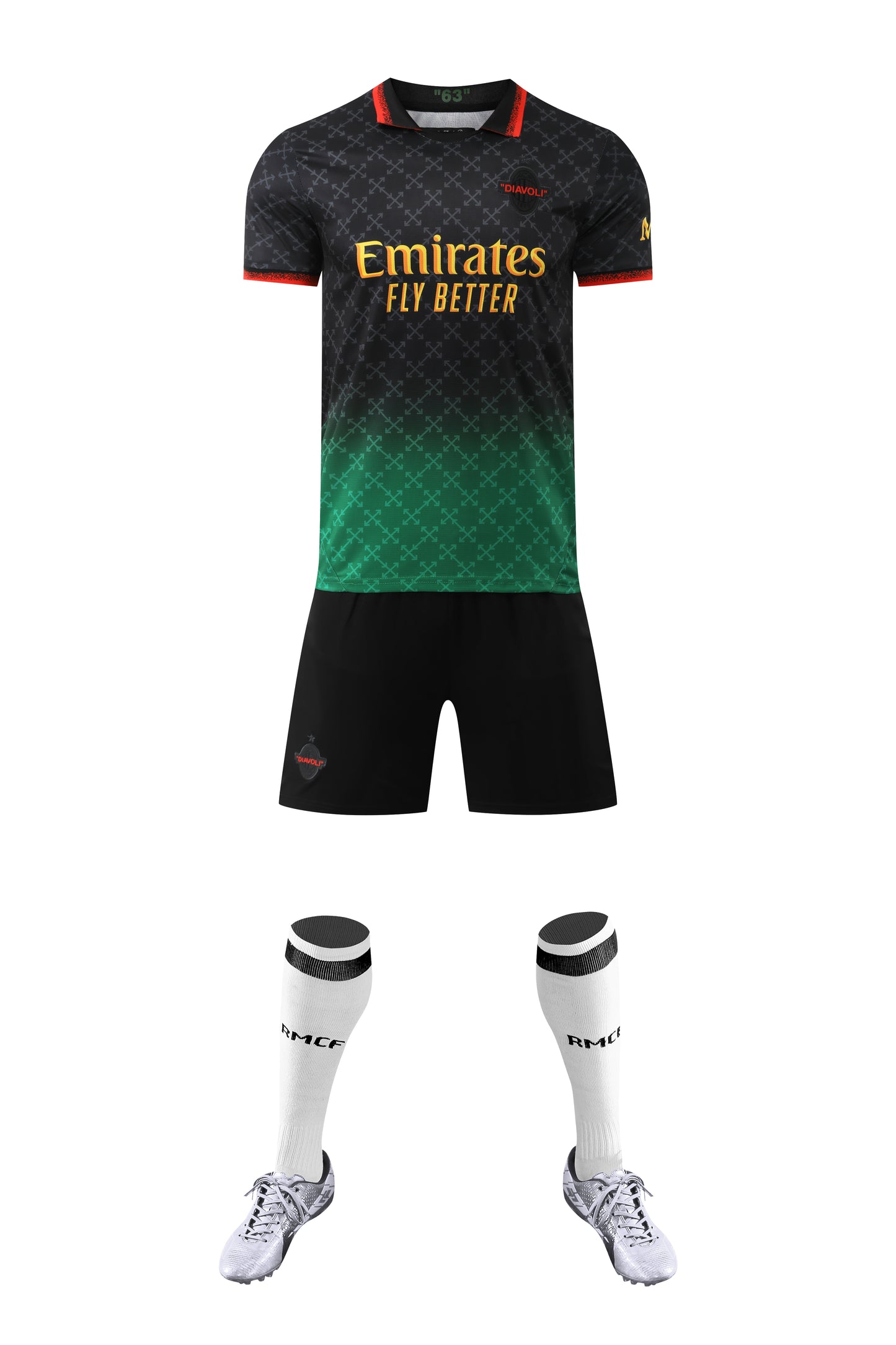 2024-25 AC Milan Third Black Jersey