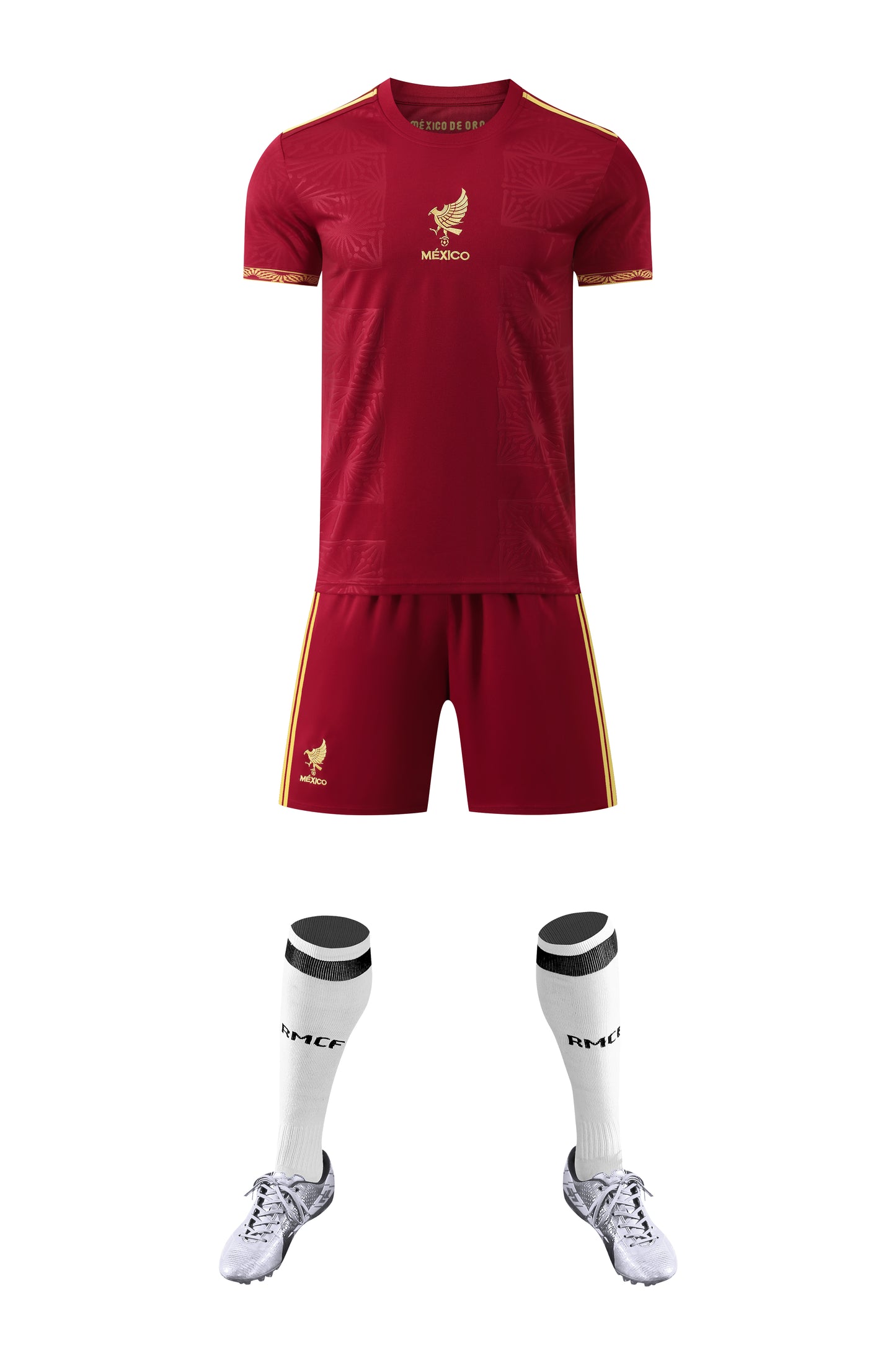 2025 Mexico Gold Cup Maroon Jersey