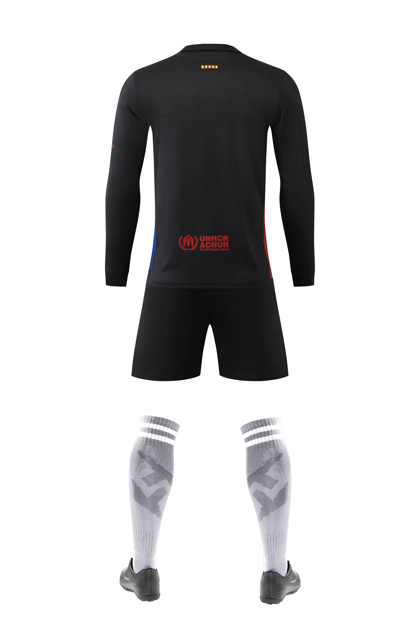 2024-25 Barcelona Away Black Long Sleeve Jersey