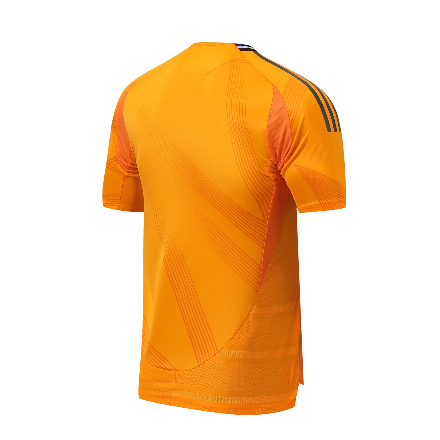 Real Madrid 24-25 Authentic Away Jersey, Orange