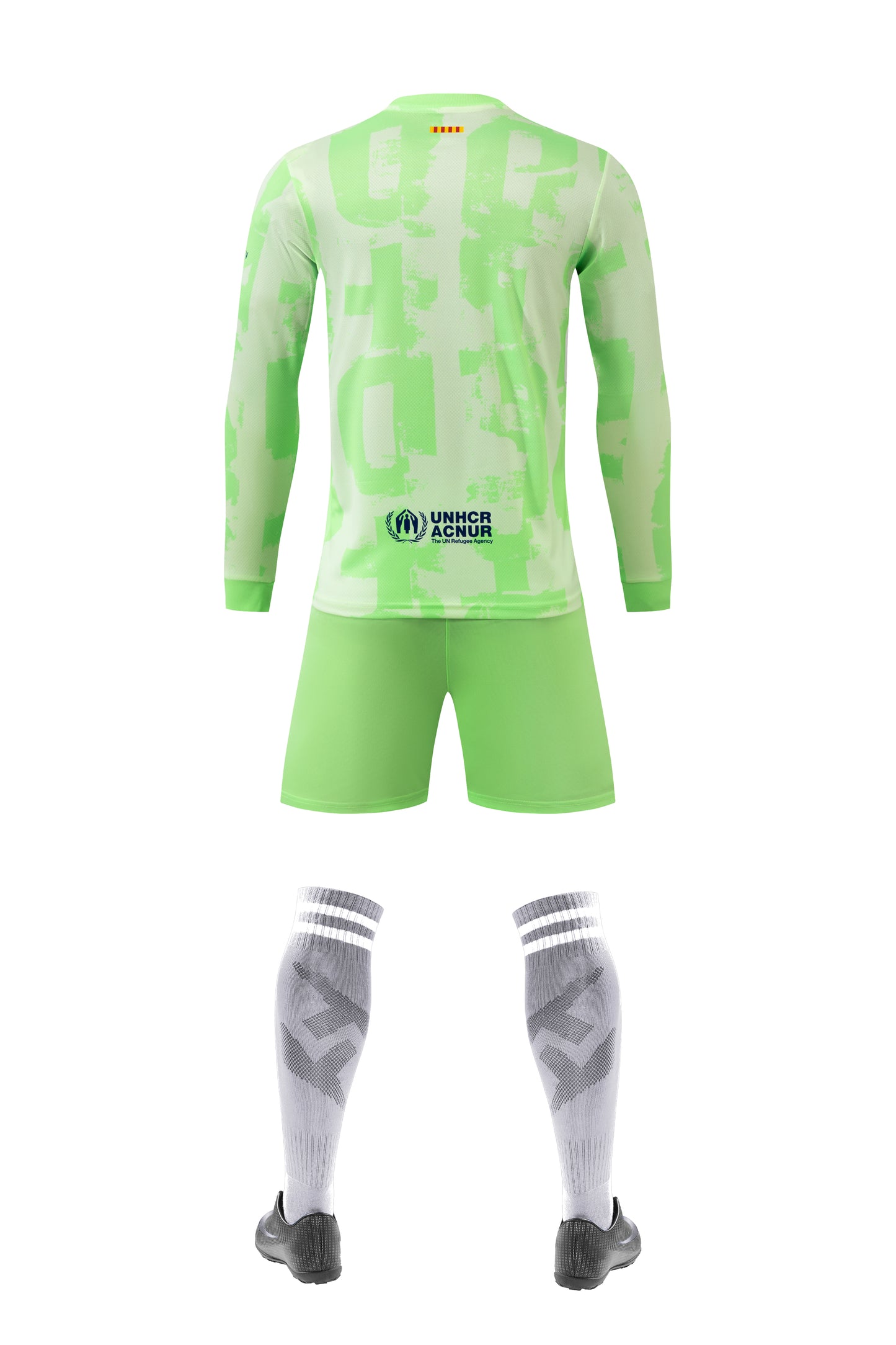 2024-25 Barcelona Away Long Sleeve Jersey - Teal