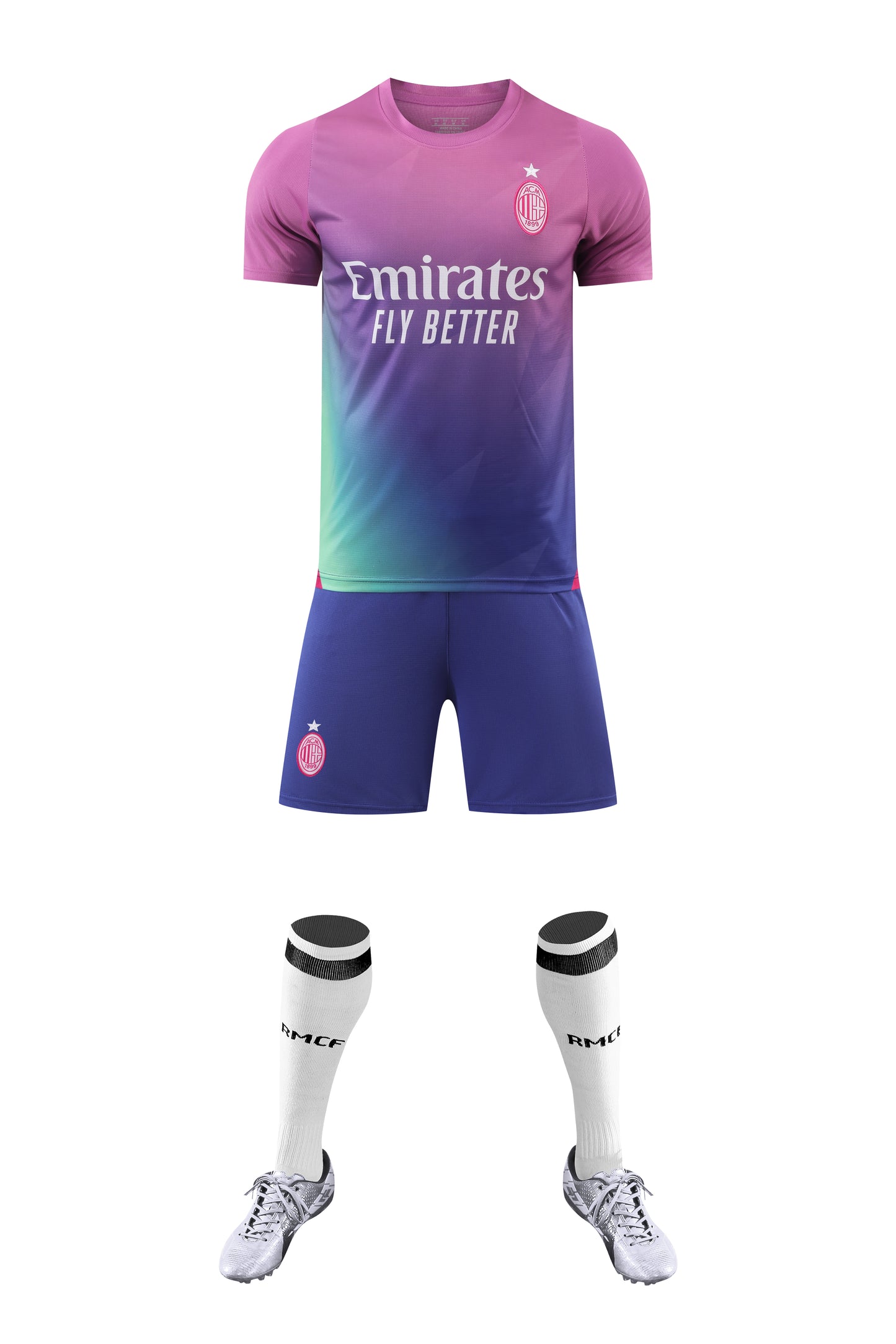 23-24 AC Milan Away Jersey - Colorful Edition