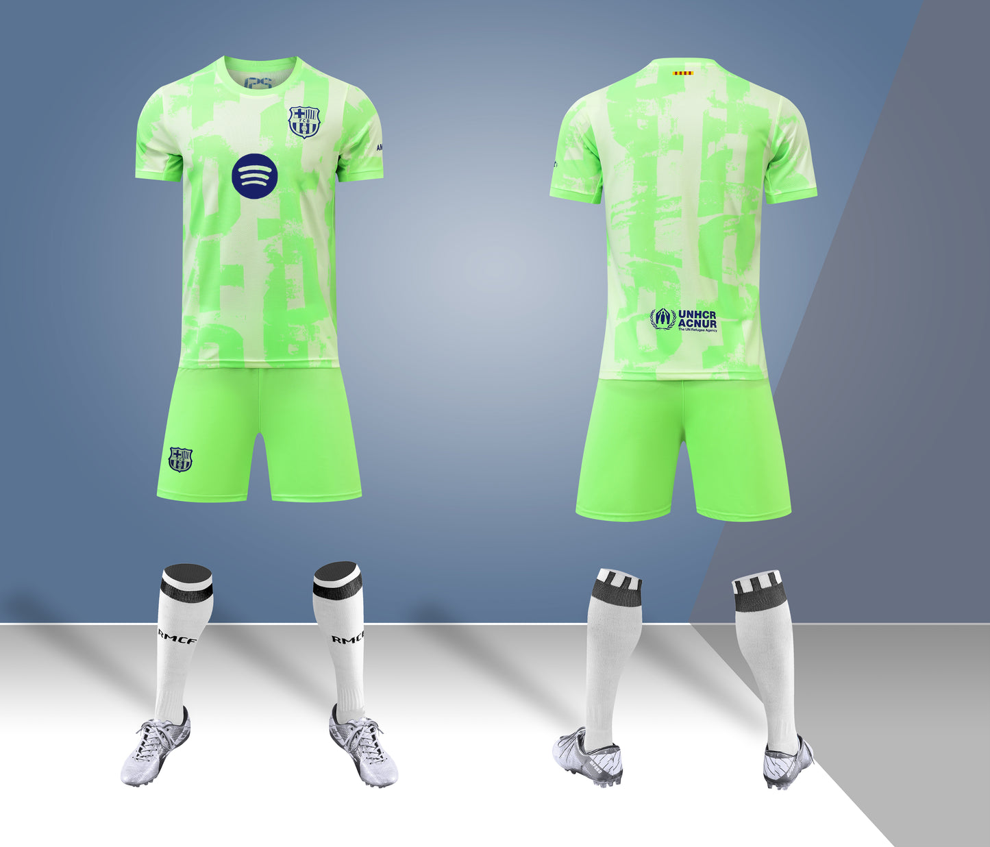 2024-25 Barcelona Away Jersey - Light Green