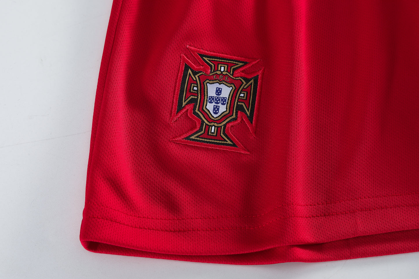2024-25 Portugal Home Red Shorts (Misprint)