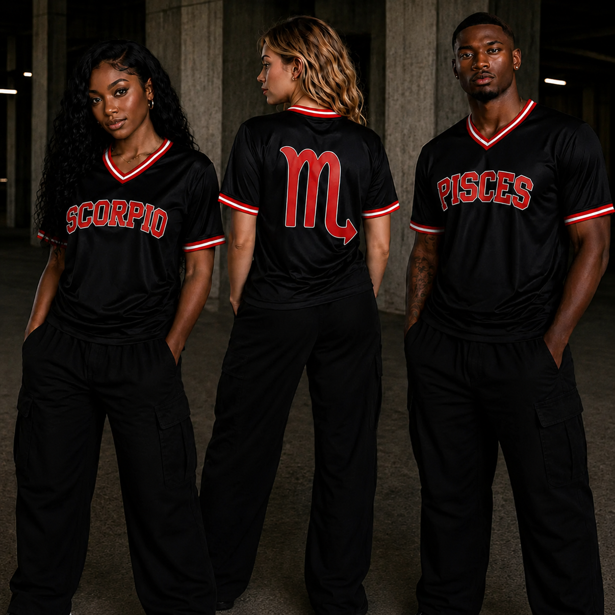 Zodiac Jersey Front & Back Summer Design Sports Clothing Sports Wear