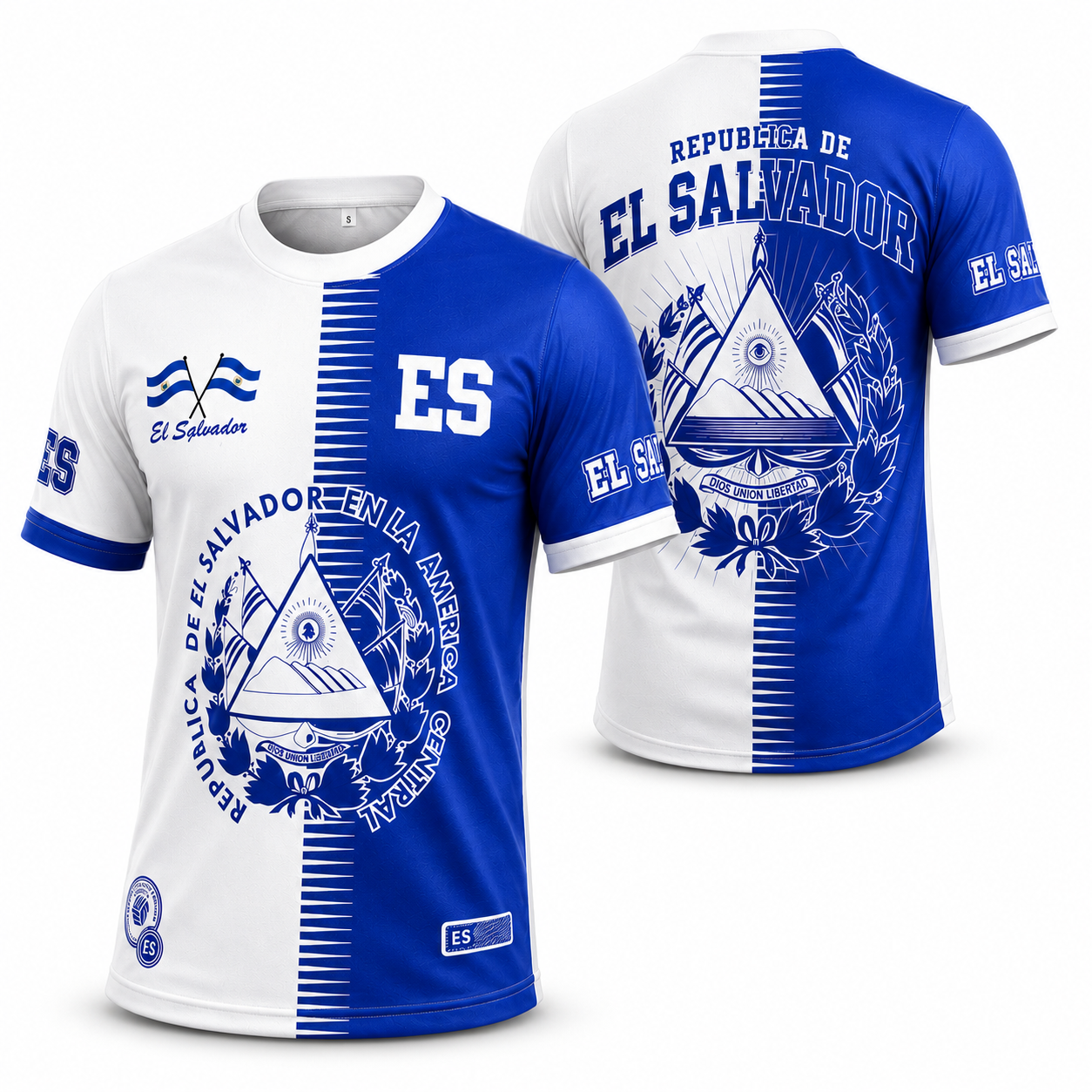 El Salvador Soccer Jersey 2026 World Cup Fan T-Shirt
