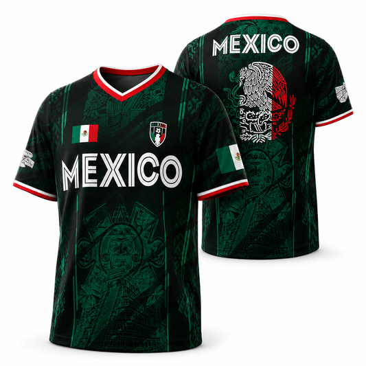 2026 Mexico Retro Soccer Jersey – Pyramid Fan Shirt