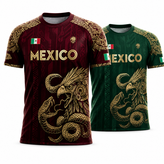 Mexico Aztec Eagle Soccer Jersey – 2026 Match Day Fan Shirt 🇲🇽