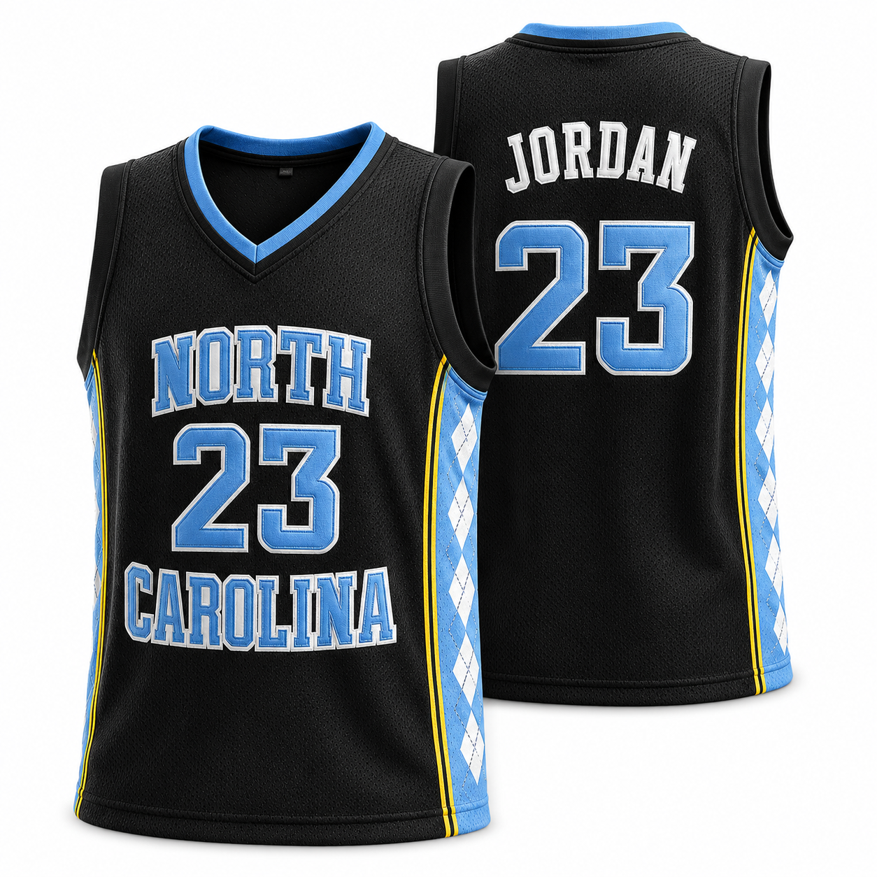 Men's Retro No. 23 Embroidered Basketball Jersey