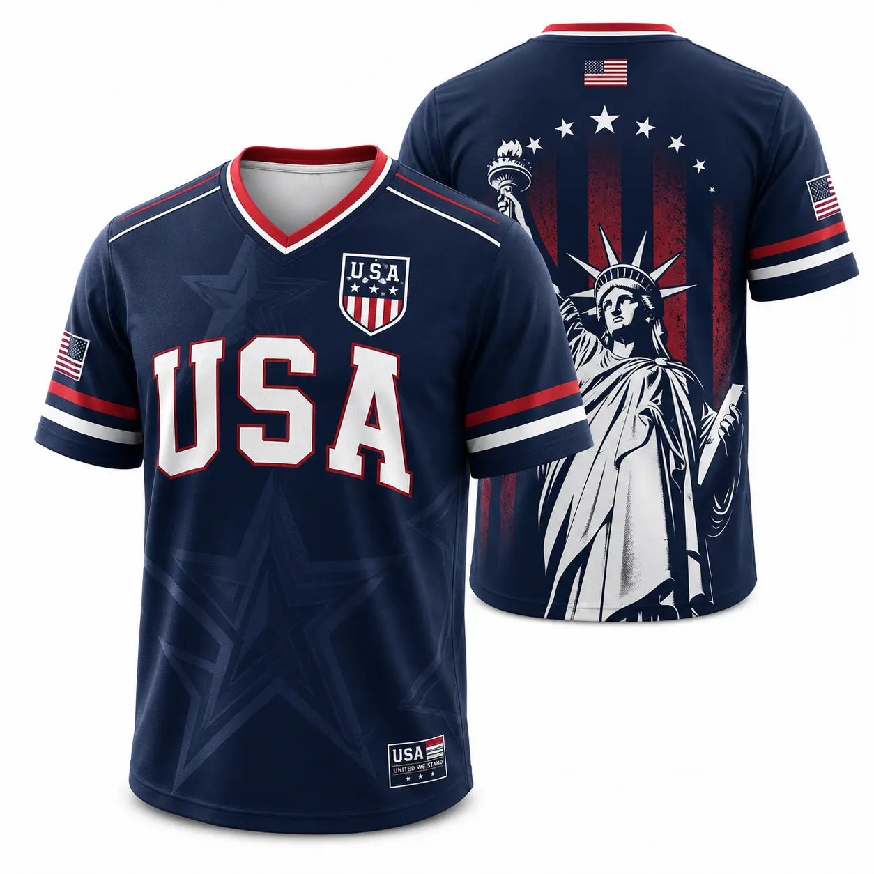 USA 4th of July Soccer Jersey