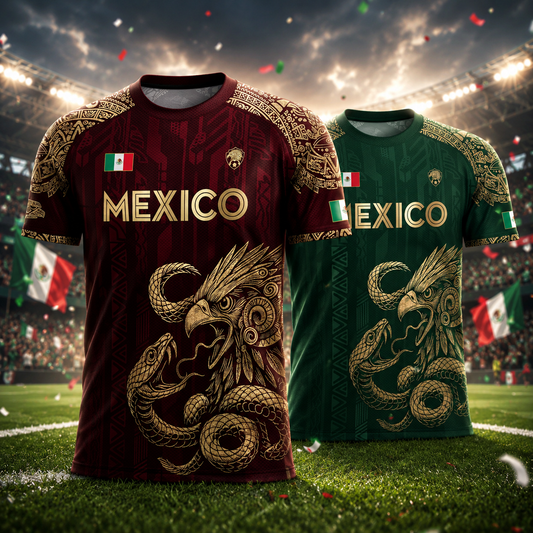 Mexico Aztec Eagle Soccer Jersey – 2026 Match Day Fan Shirt 🇲🇽