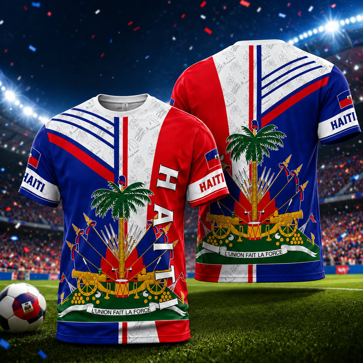 Haiti Heritage Soccer Jersey