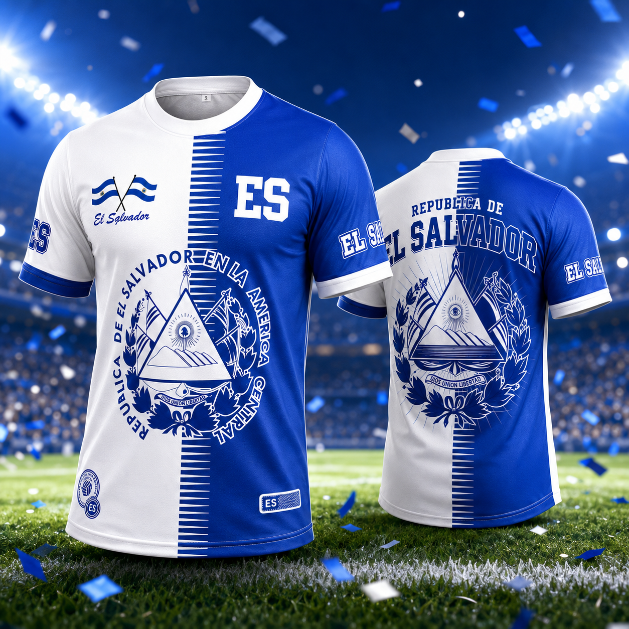 El Salvador Soccer Jersey 2026 World Cup Fan T-Shirt