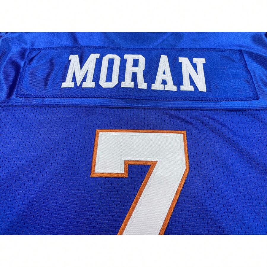 Blue Mountain State Football #7 Jersey Blue Embroidery