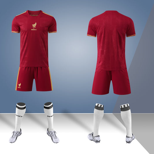 2025 Mexico Gold Cup Maroon Jersey