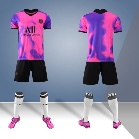 20-21 Paris Saint-Germain Third Pink Jersey