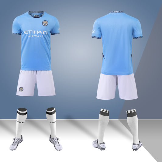 2024-25 Manchester City Home Jersey - Blue