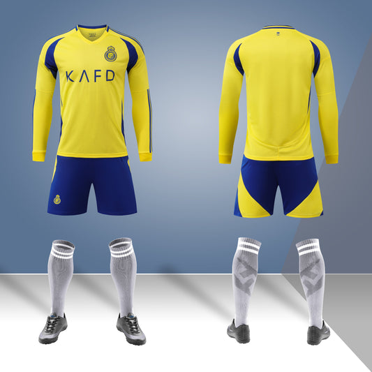2024-25 Riyadh Home Long Sleeve Jersey