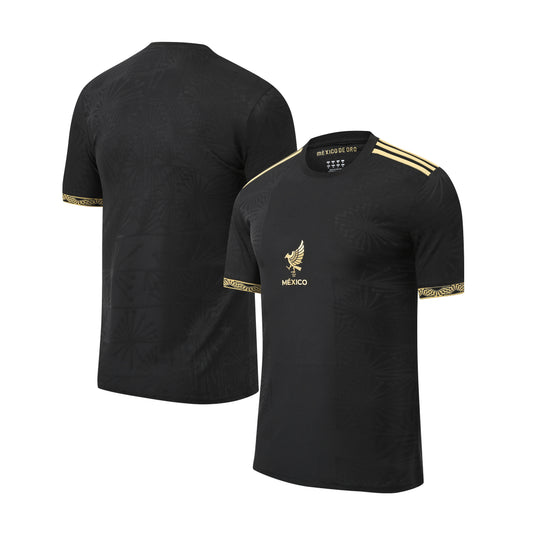 Mexico 25-26 Gold Cup Authentic Jersey, Black