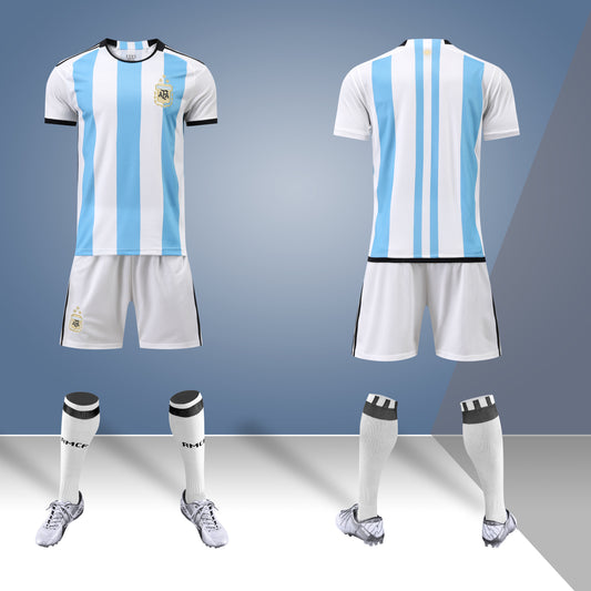22-23 Argentina Home Shorts
