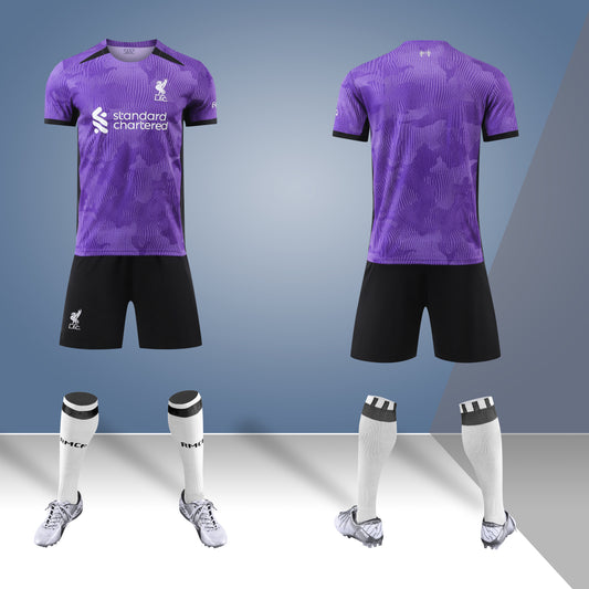 2023-24 Purple Lille Away Jersey