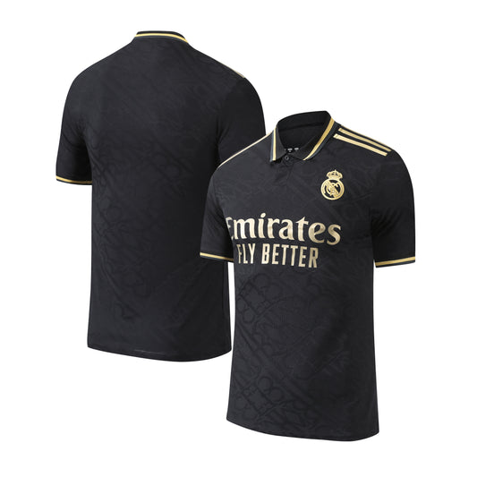Real Madrid 24-25 Special Edition Authentic Jersey, Black