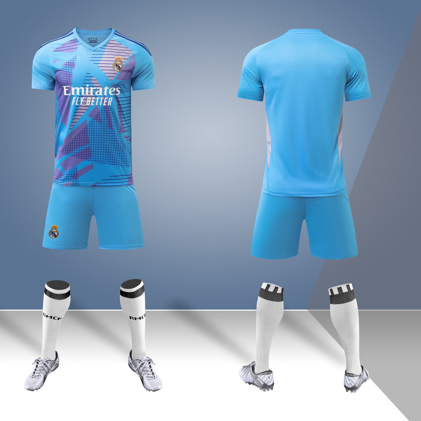 2024-25 Real Madrid Goalkeeper Blue Jersey