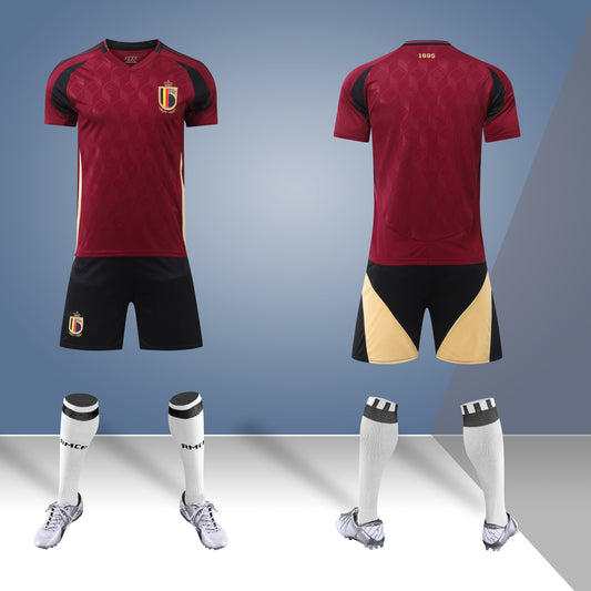 2024-25 Belgium Home Jersey