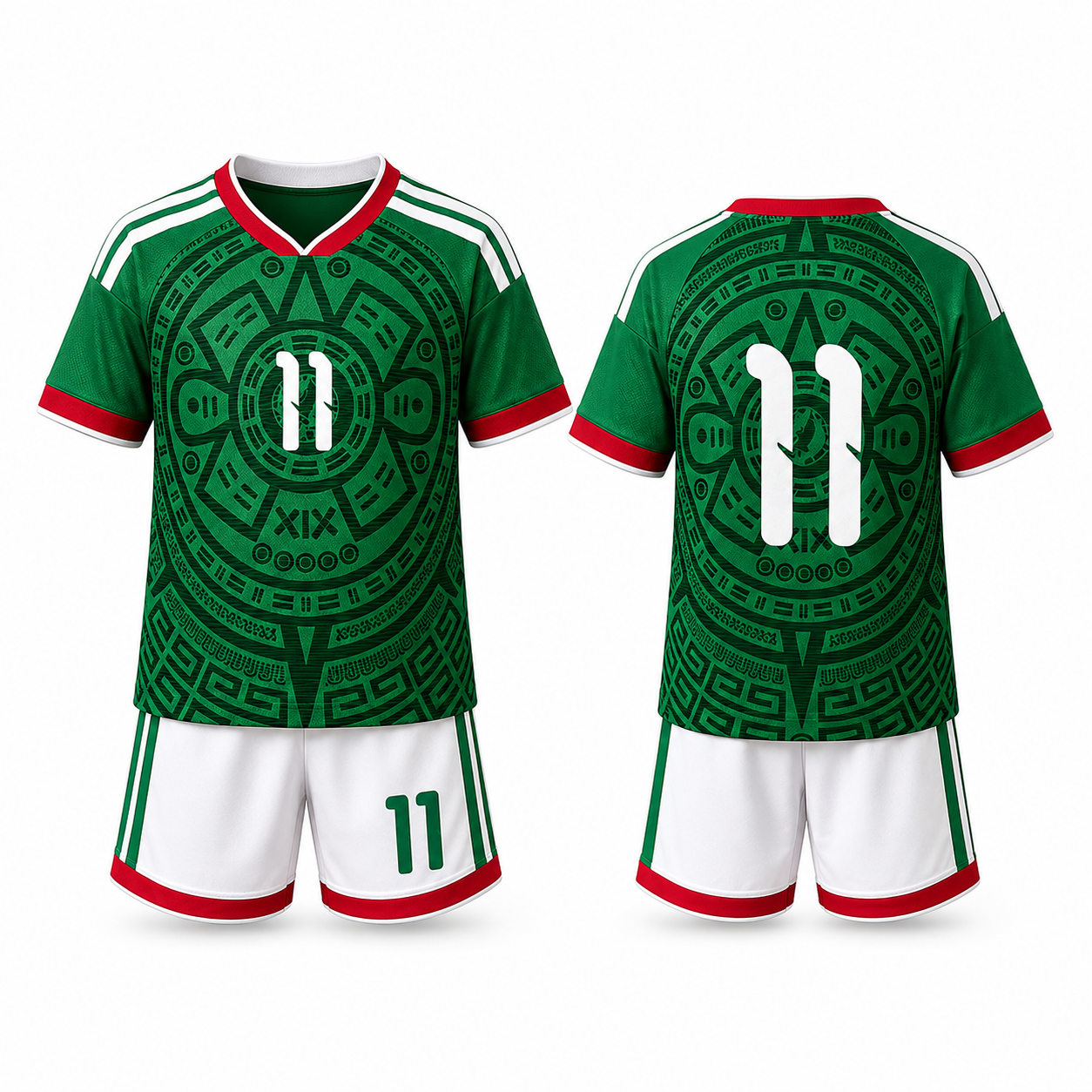 Personalized Mexico World Cup Kids Soccer Set