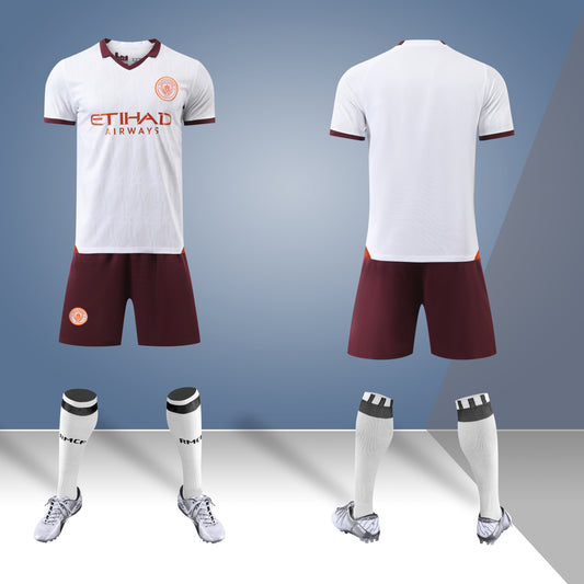 23-24 Manchester City Away Jersey - White