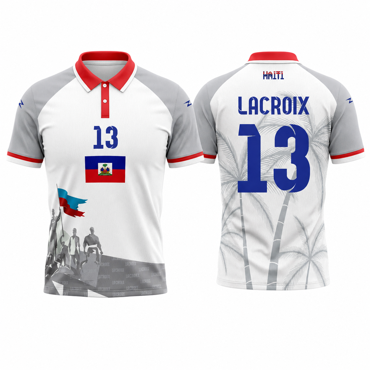 World Cup 2026 Custom Haiti Soccer Shirt