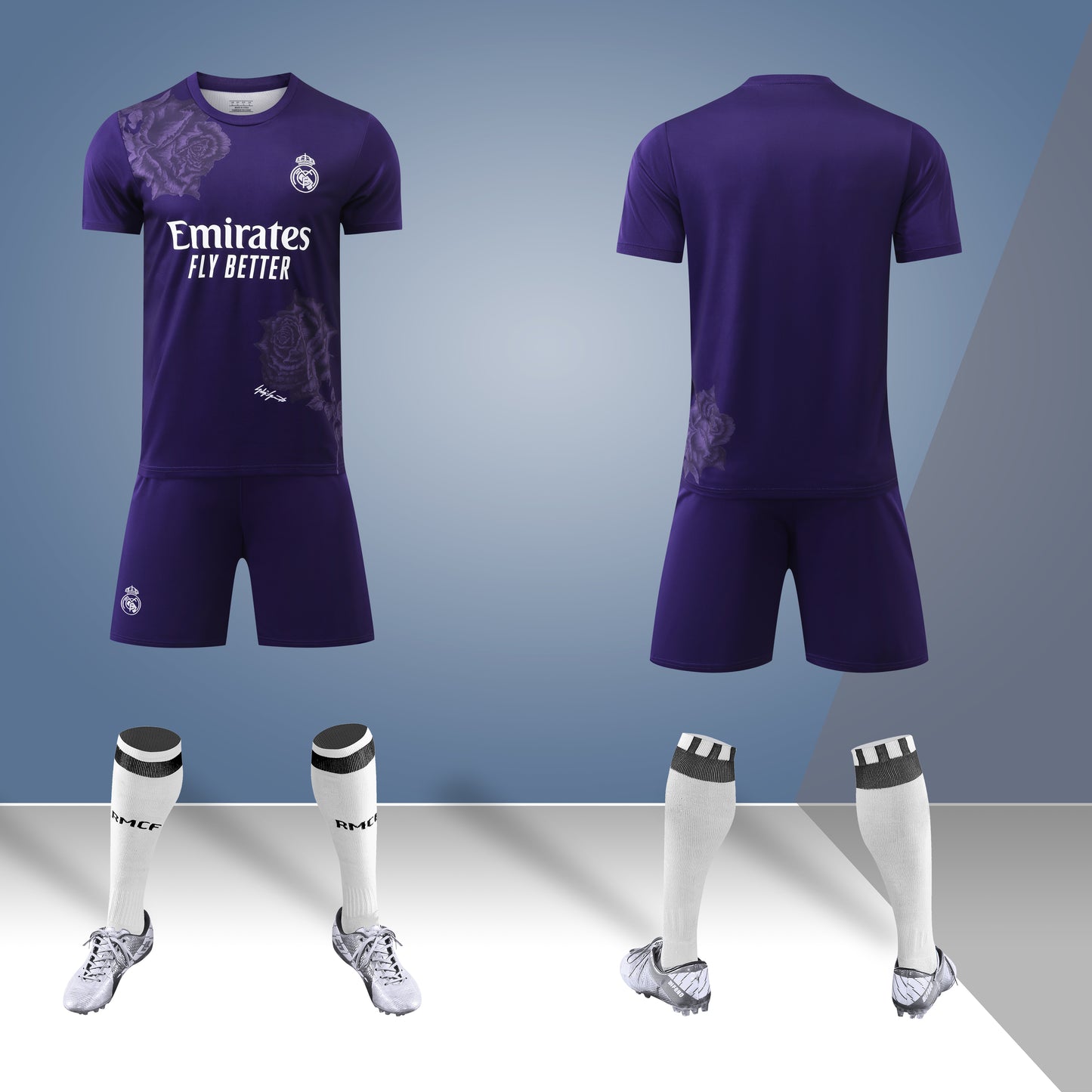 2023-24 Real Madrid Purple Collaboration Jersey