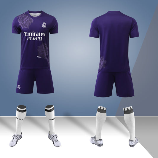 2023-24 Real Madrid Purple Collaboration Jersey