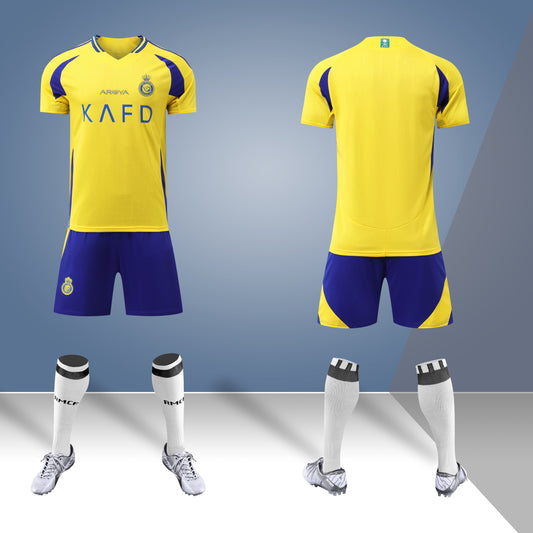 2024-25 Al Nassr Home Yellow Replica Jersey