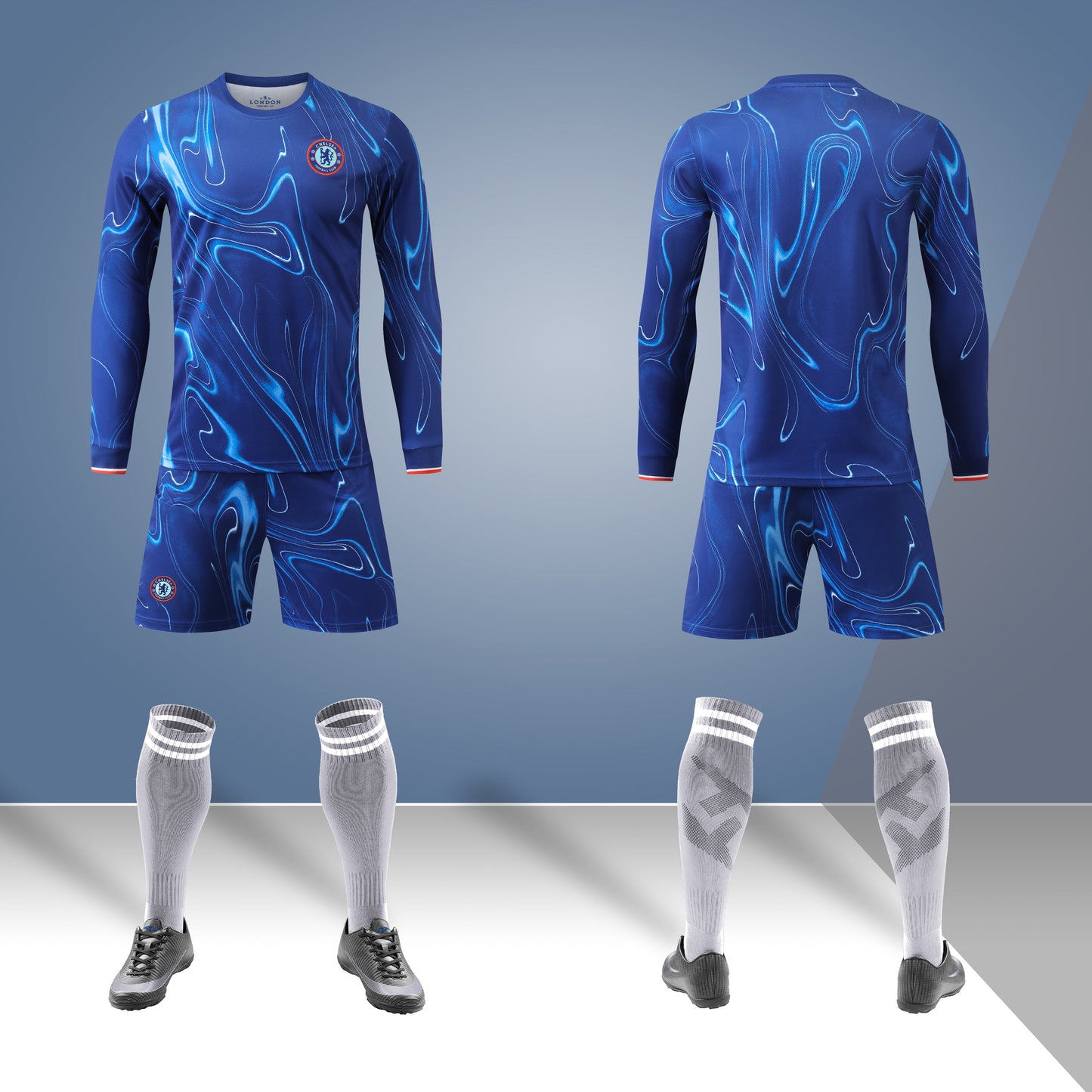 Chelsea Home Long Sleeve Jersey 24-25