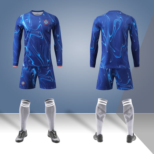 Chelsea Home Long Sleeve Jersey 24-25