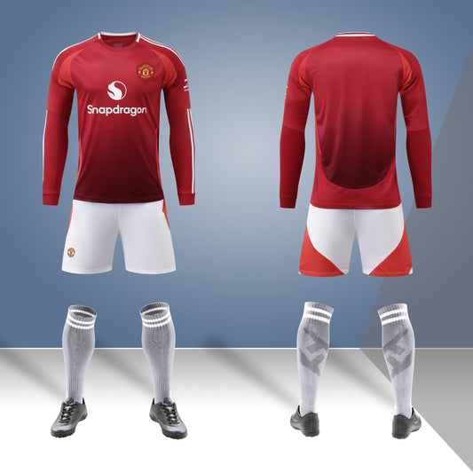 Manchester United 24-25 Home Long Sleeve Jersey