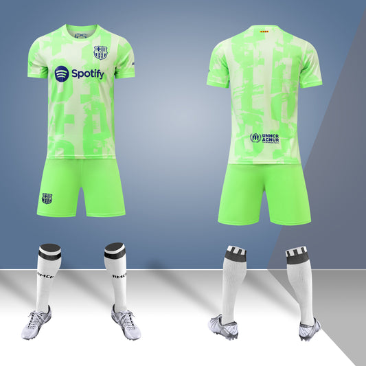 2024-25 Barcelona Away Jersey - Light Green