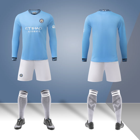 Manchester City 24-25 Home Long Sleeve Jersey