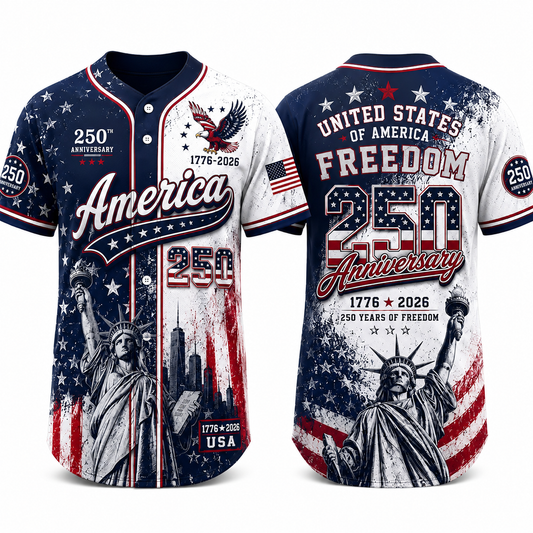 USA 250th Anniversary Baseball Jersey