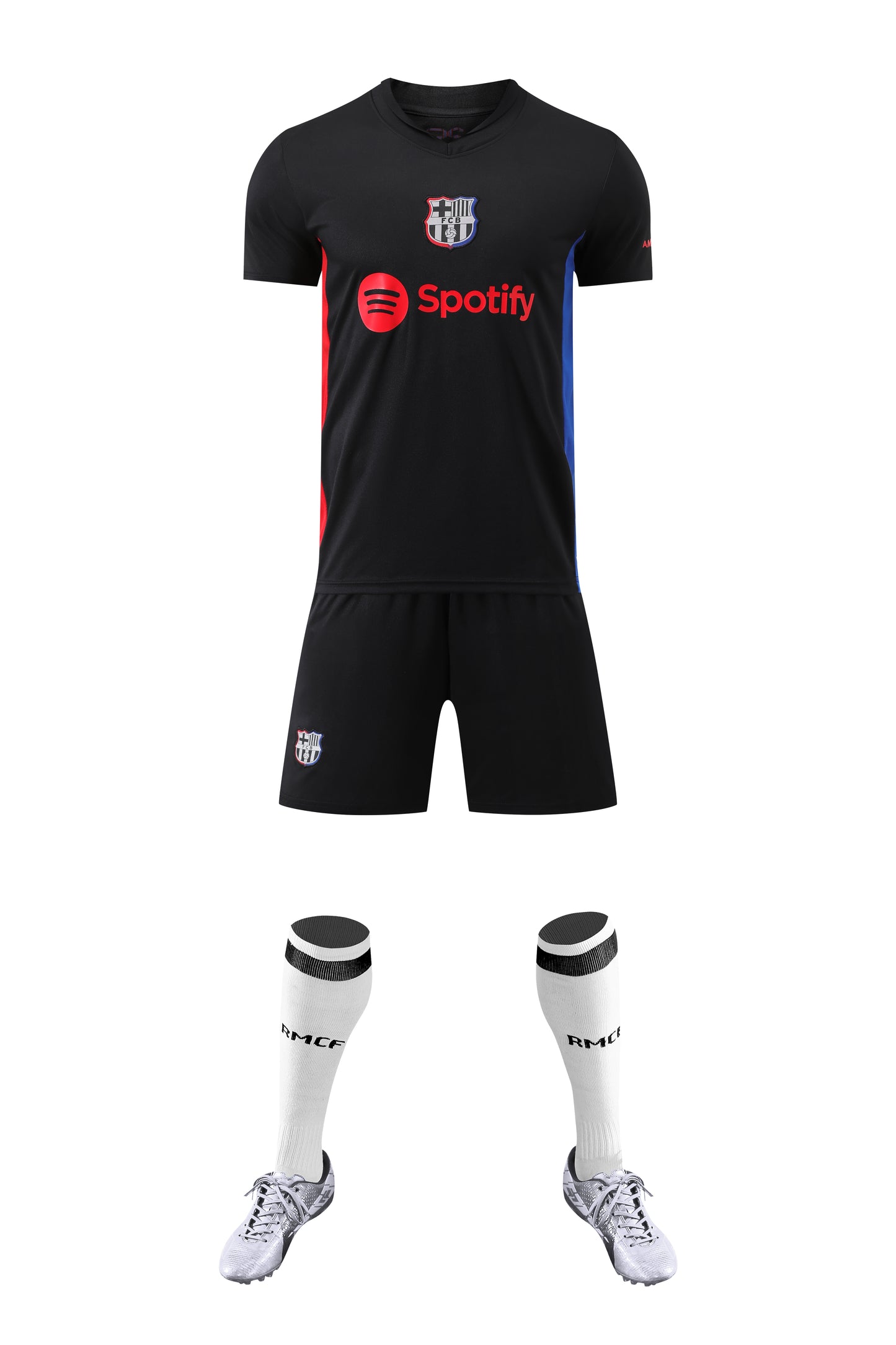 2024-25 Barcelona Away Black Jersey