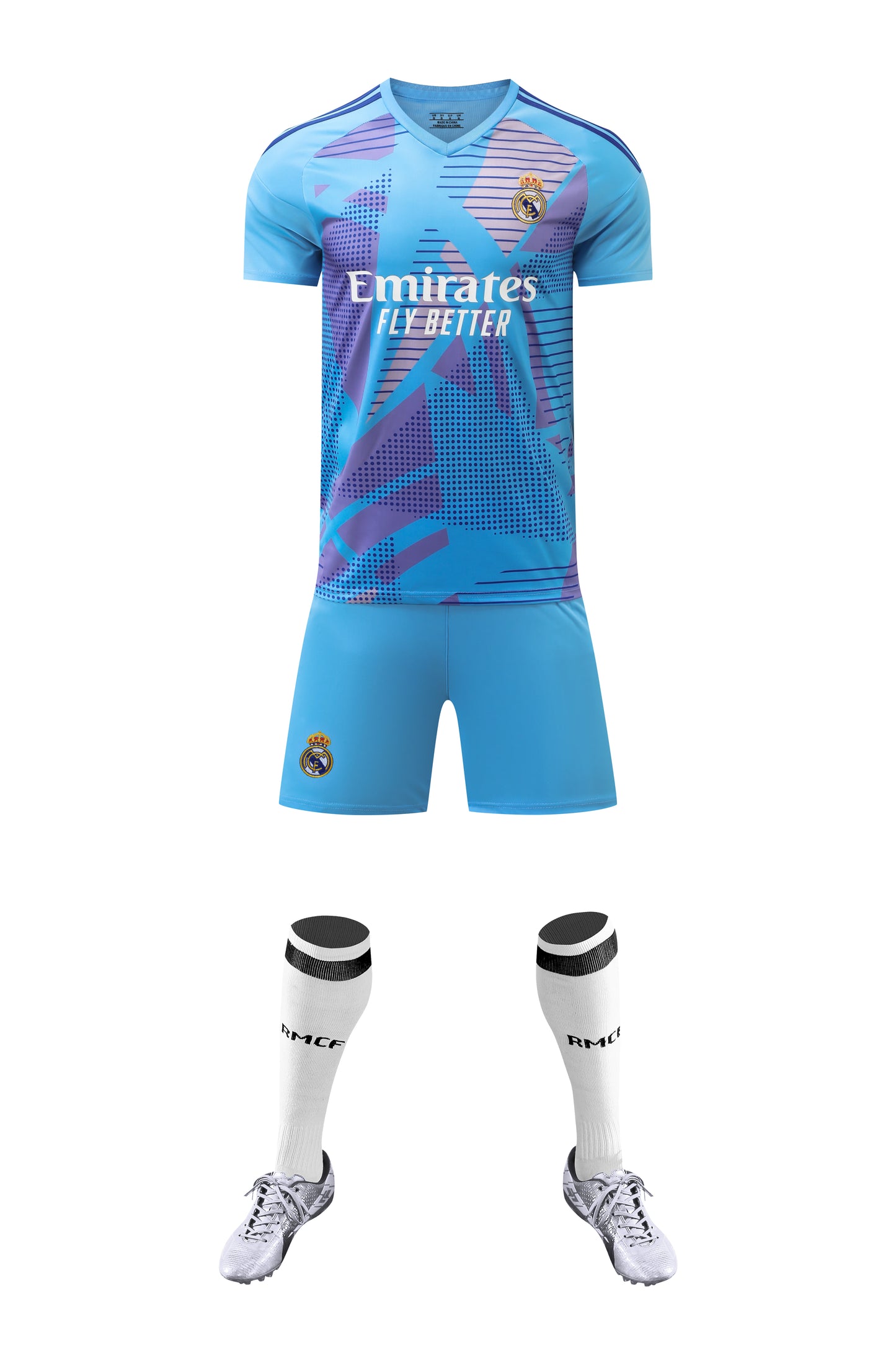 2024-25 Real Madrid Goalkeeper Blue Jersey