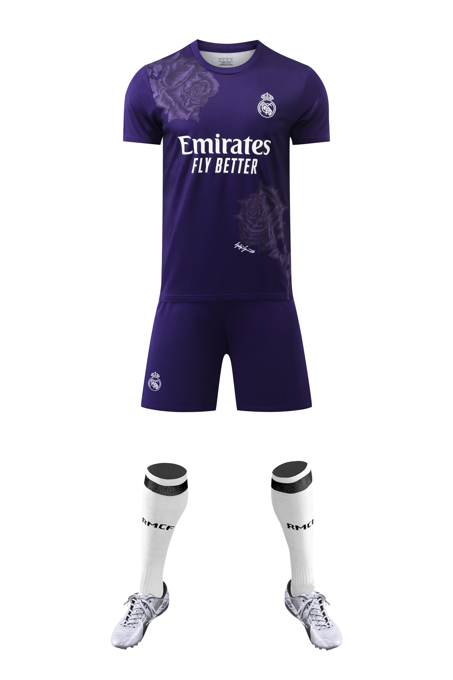 2023-24 Real Madrid Purple Collaboration Jersey