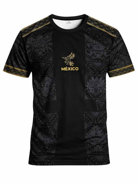 Camiseta de fútbol de alto rendimiento inspirada en el Mundial de México